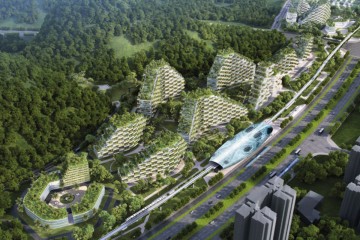 Dünyanın ilk Orman Şehri “Liuzhou Forest City” Gerçeğe Dönüşüyor.