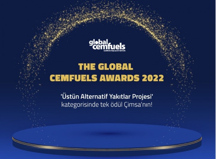 Çimsa’ya The Global CemFuels Awards’dan Ödül