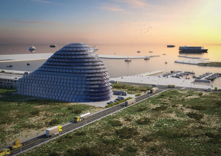 Tayvan'ın Karbonsuz Geleceğinin Yapısı "Sun Rock"