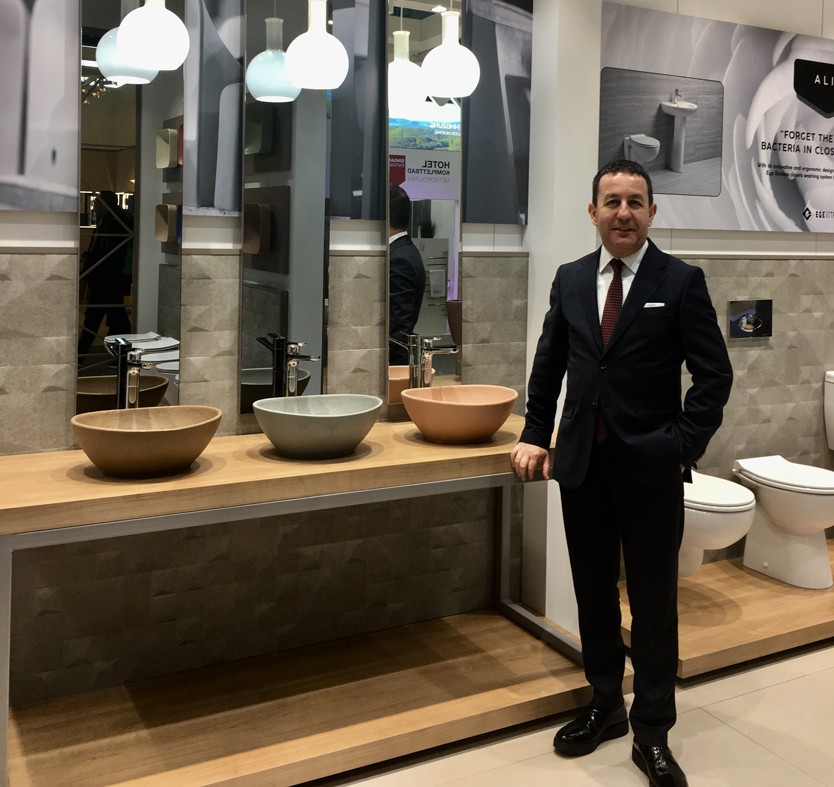 Ege Vitrifiye Tüm Yenilikleriyle ISH Fuarı'nda Yer Aldı!