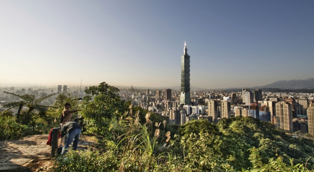 En uzun yeşil Taipei 101