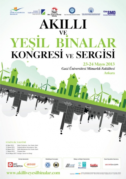 Akıllı ve Yeşil Binalar Kongresi Ankara'da!