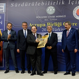 ​Eczacıbaşı Yapı Gereçleri, AB Çevre Ödülleri Türkiye’de Birincilik Ödülü Kazandı.