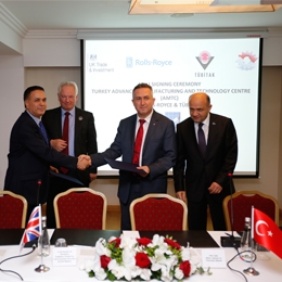 ​Rolls-Royce Türkiye'nin Üretim Teknolojisindeki Gelişimini Destekliyor