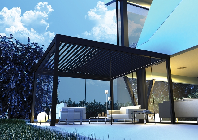 Bioklimatik Pergola Sistemi “Skyroof”