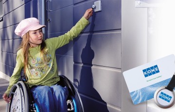 ​Kone’den Hayatı Kolaylaştıran Yeni Teknoloji,  IDE300™ Kapı ve Asansör Erişim Sistemi