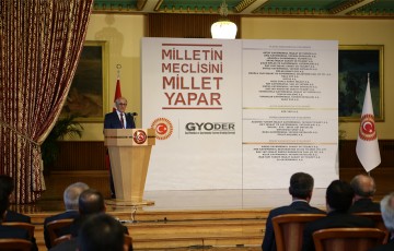 GYODER, “Milletin Meclisini Millet Yapar” Sloganıyla TBMM'nin Onarımına Başladı