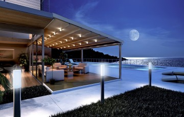 SOMFY Motorlu Pergola Çözümleri, Yaz Boyu Verandada Gölge Keyfi