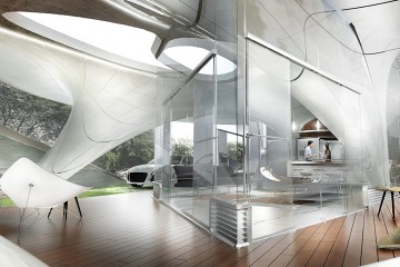 Dünya’nın İlk SerbestFormlu 3D Print Evi: Curve Appeal