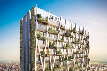 Kentin Göbeğinde İlk Dikey Orman: Greenox