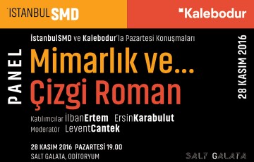 ​İstanbulSMD, Kent ve Mimarlığa Bu Sefer Çizgi Roman Penceresinden Bakıyor