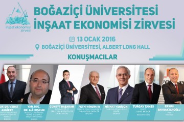 ​Boğaziçi Üniversitesi İnşaat Ekonomisi Zirvesi