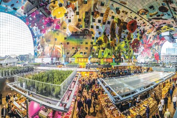 ​Markthal Rotterdam​: Pazar Kültürünün Modern Yüzü​