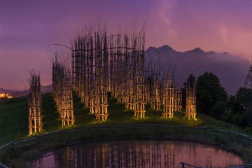 İtalya' da Bir Ağaç Katedrali