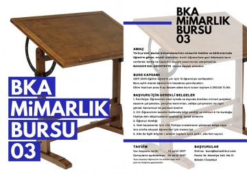 Bahadır Kul Architects Mimarlık Bursu