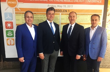 IRENEC,  % 100 Yenilebilir Enerji Konferansı'nda