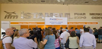 PaintExpo Eurasia Fuarı ve STT Eurasia Fuarı 12-14 Ekim’de İstanbul’da