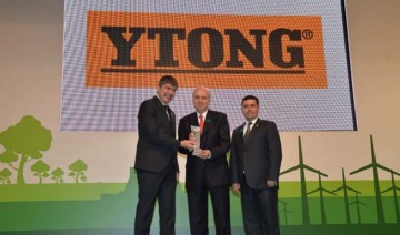 Türk Ytong'a Sağlıklı Kentler Birliği'nden Çevreci Tesis Ödülü !