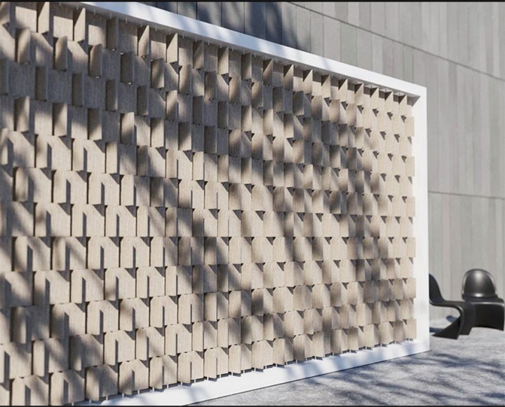 Joe Doucet Tasarımı ﻿Rüzgar Türbini Duvarı Evlere Temiz Enerji Sağlıyor