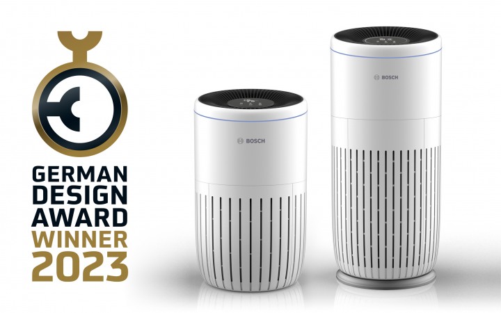 Bosch’un Hava Temizleme Cihazlarına  German Design Awards’tan   ‘Mükemmel Tasarım’ Ödülü