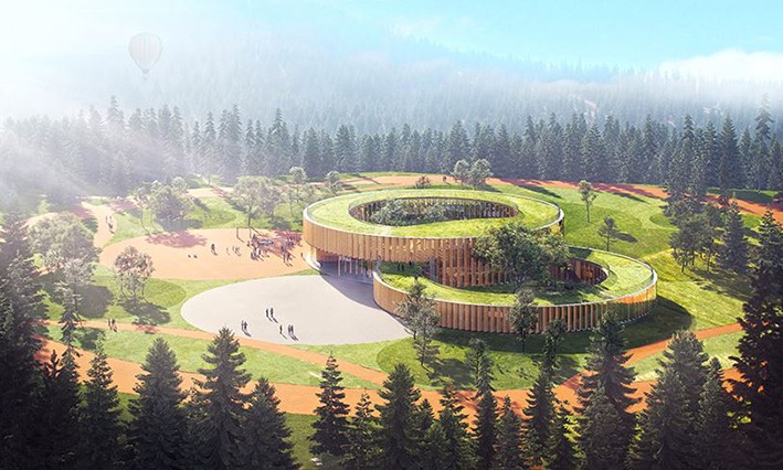 Ağaç Evden Yapılan Okul Kendi Enerjisini Üretiyor