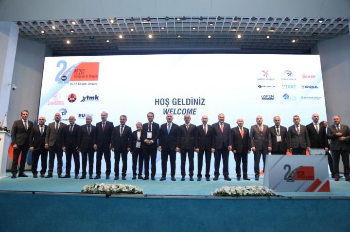 İkinci Beton Yollar Kongresi ve Sergisi Ankara'da Açıldı!