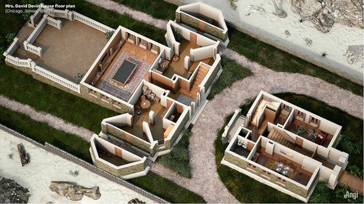 Frank Lloyd Wright'ın İnşa Edilmemiş Evleri 3 Boyutlu Olarak Yeniden İnşa Ediliyor