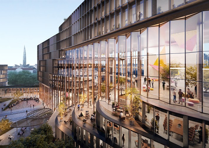 UNStudio, JetBrains Ofisini Yeşil ve Sürükleyici Bir Kampüse Dönüştürüyor