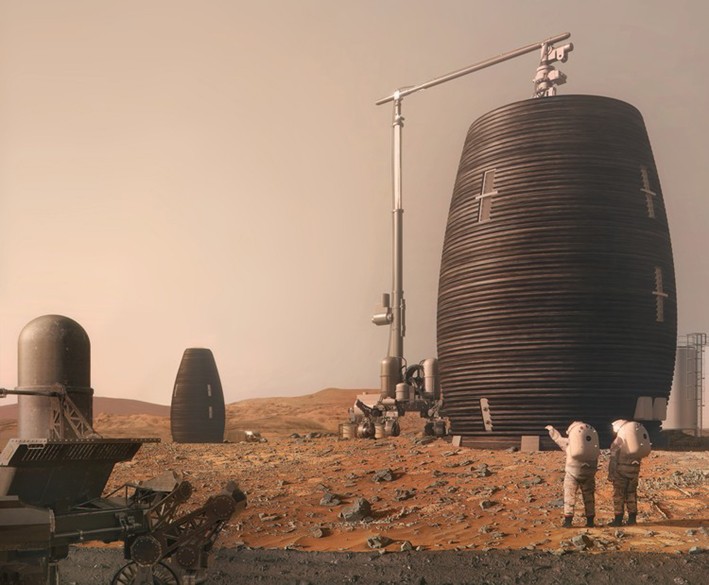 3D Baskılı Mars Prototipi