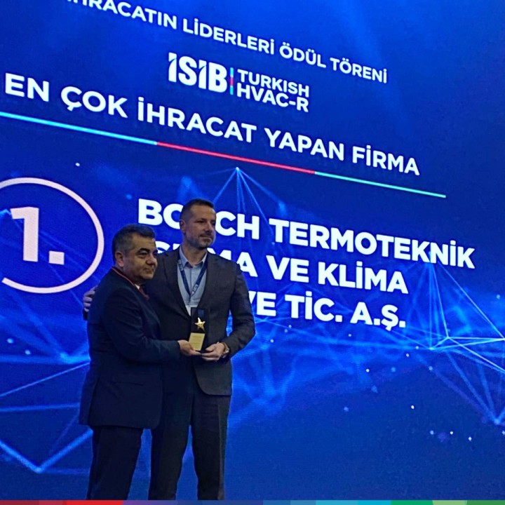 Bosch Termoteknik Bu Yıl Da İklimlendirme Sektörünün Birincisi