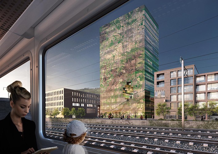 Değişik Cam Cephe Örnekleri