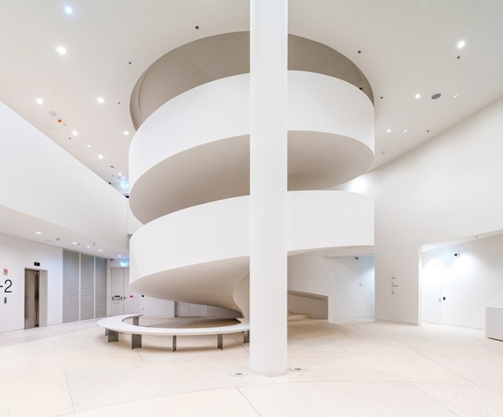 İç Mekan Döner Merdiven Tasarımları