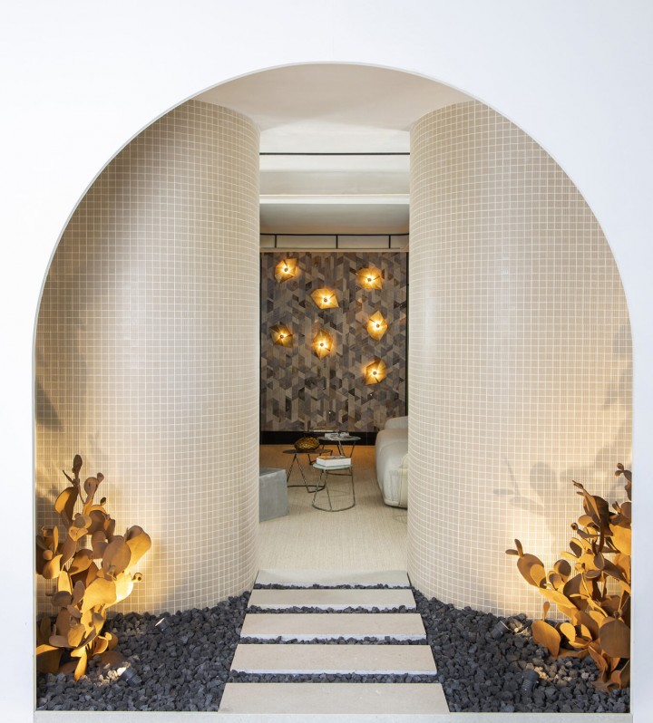 kibrID MATERIAL’in Temsil Ettiği İspanyol Cam Mozaik Markası Hisbalit, Marbella Design 2022’nin 5. Baskısında