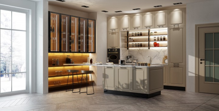 Neo Mutfak Modeli İle Yeni Dekorasyon Trendi: Klasik