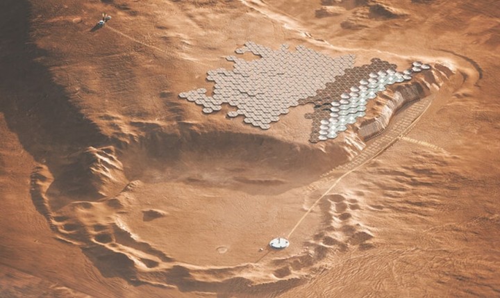 Mars'ta İlk Kendi Kendine Yeten Sürdürülebilir Şehir