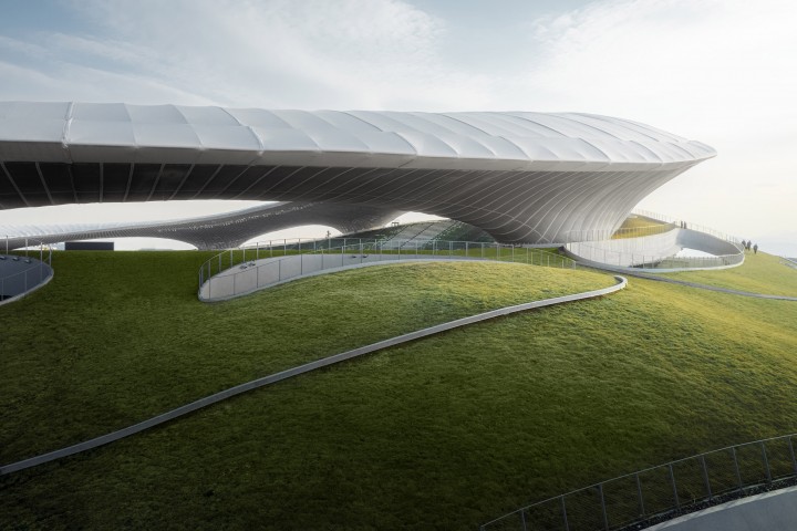 MAD Architects Quzhou Stadyumunu Tamamladı
