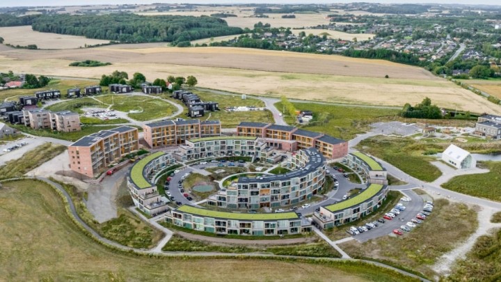 BIG Danimarka'da Spiral Şekilli Yapı Tasarlıyor