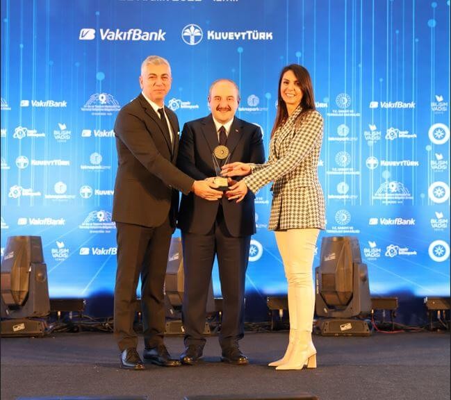 VitrA İnovasyon Merkezi, Sanayi ve Teknoloji Bakanlığı’ndan 10. Ödülünü Aldı