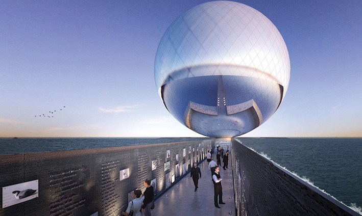 Santa Monica'da Enerji Üreten Bir Küre: The Clear Orb