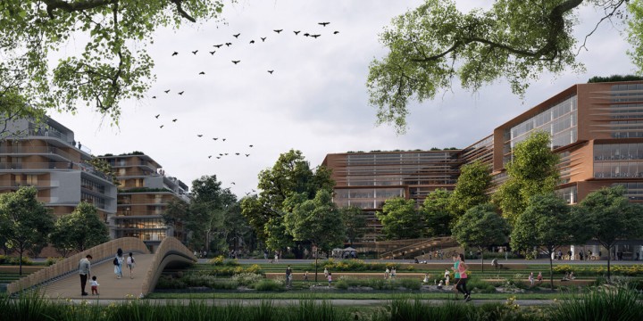 Zaha Hadid Architects, Budapeşte'de Sürdürülebilir Gelişimini Duyurdu