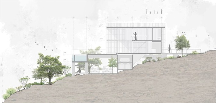 bioclimatic house example