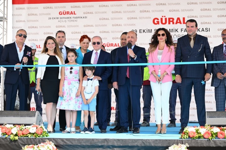 Güral 29 Ekim Seramik Fabrikası, Büyük Zaferin 100. Yılında Açıldı