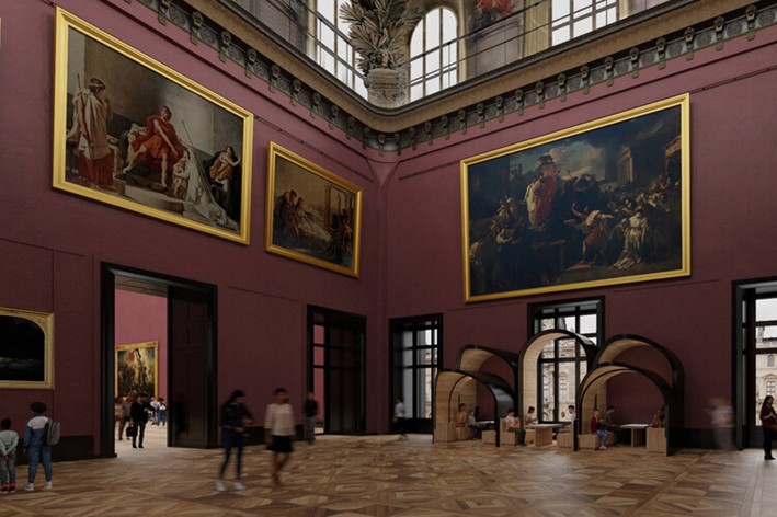 Louvre Müzesi Pavyonları