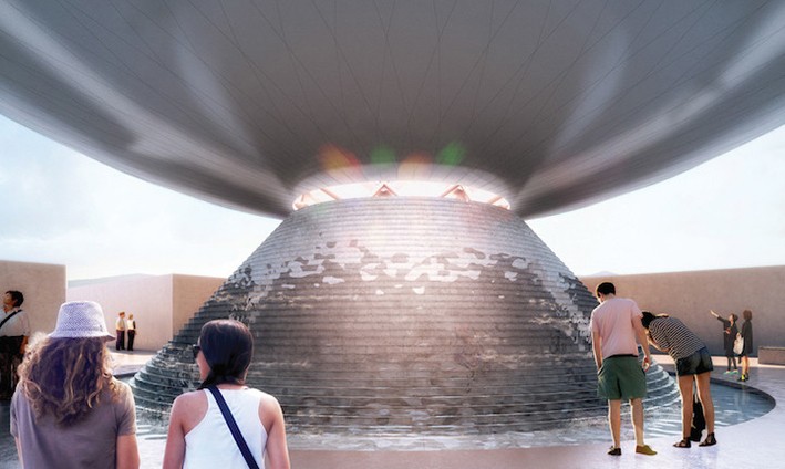 Santa Monica'da Enerji Üreten Bir Küre :The Clear Orb Santa Monica'da Enerji Üreten Bir Küre :The Clear Orb