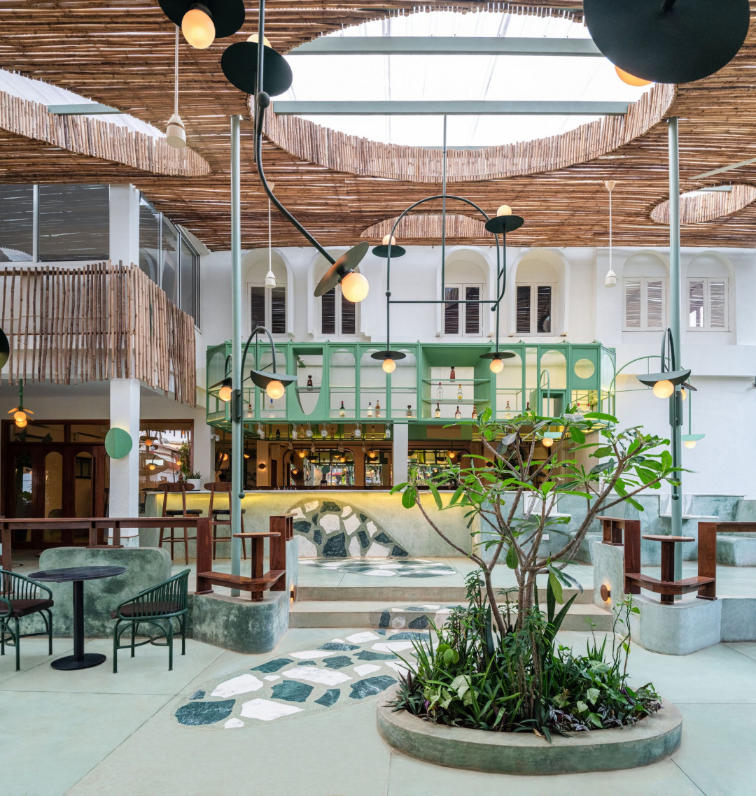 Otherworlds Goan Villasını Sürdürülebilir Restorana Dönüştürdü Otherworlds Goan Villasını Sürdürülebilir Restorana Dönüştürdü