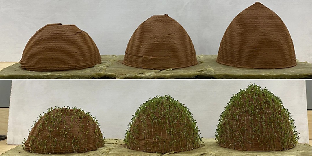 3D baskılı toprak yapılar