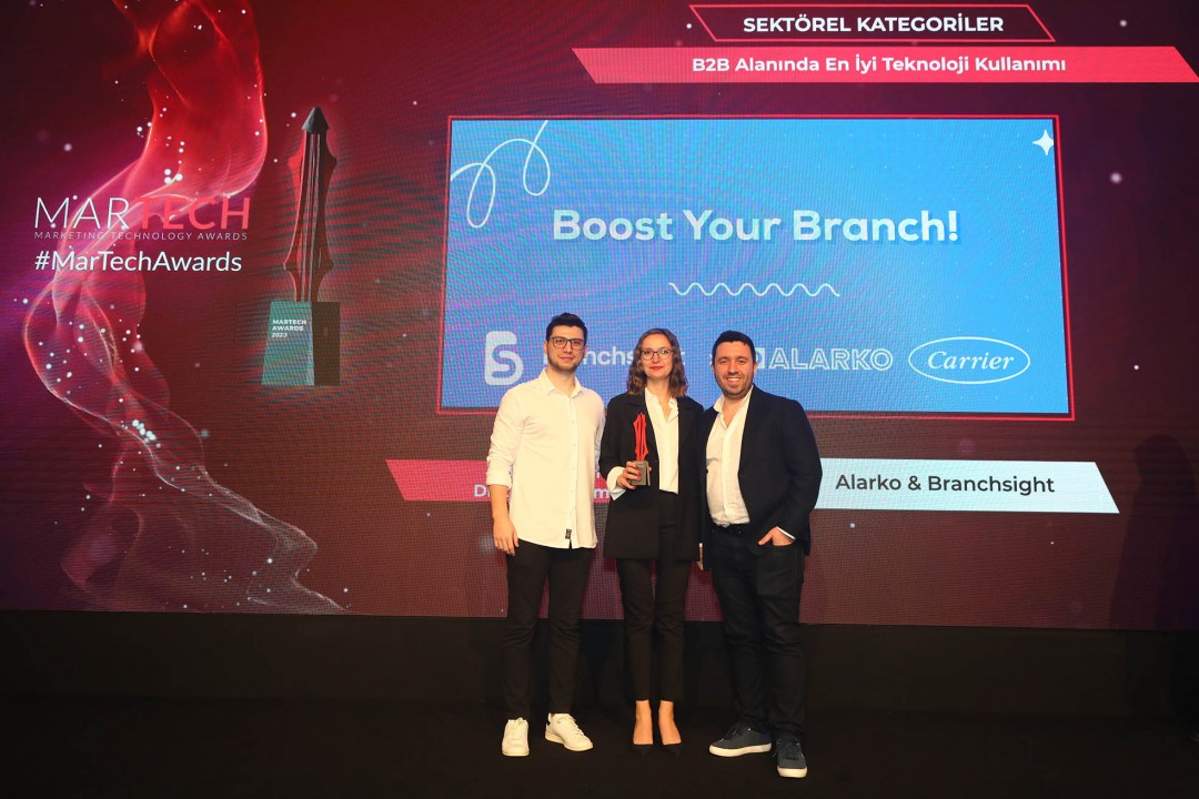 Alarko Carrier Martech 2023’ten Ödülle Döndü Alarko Carrier Martech 2023’ten Ödülle Döndü