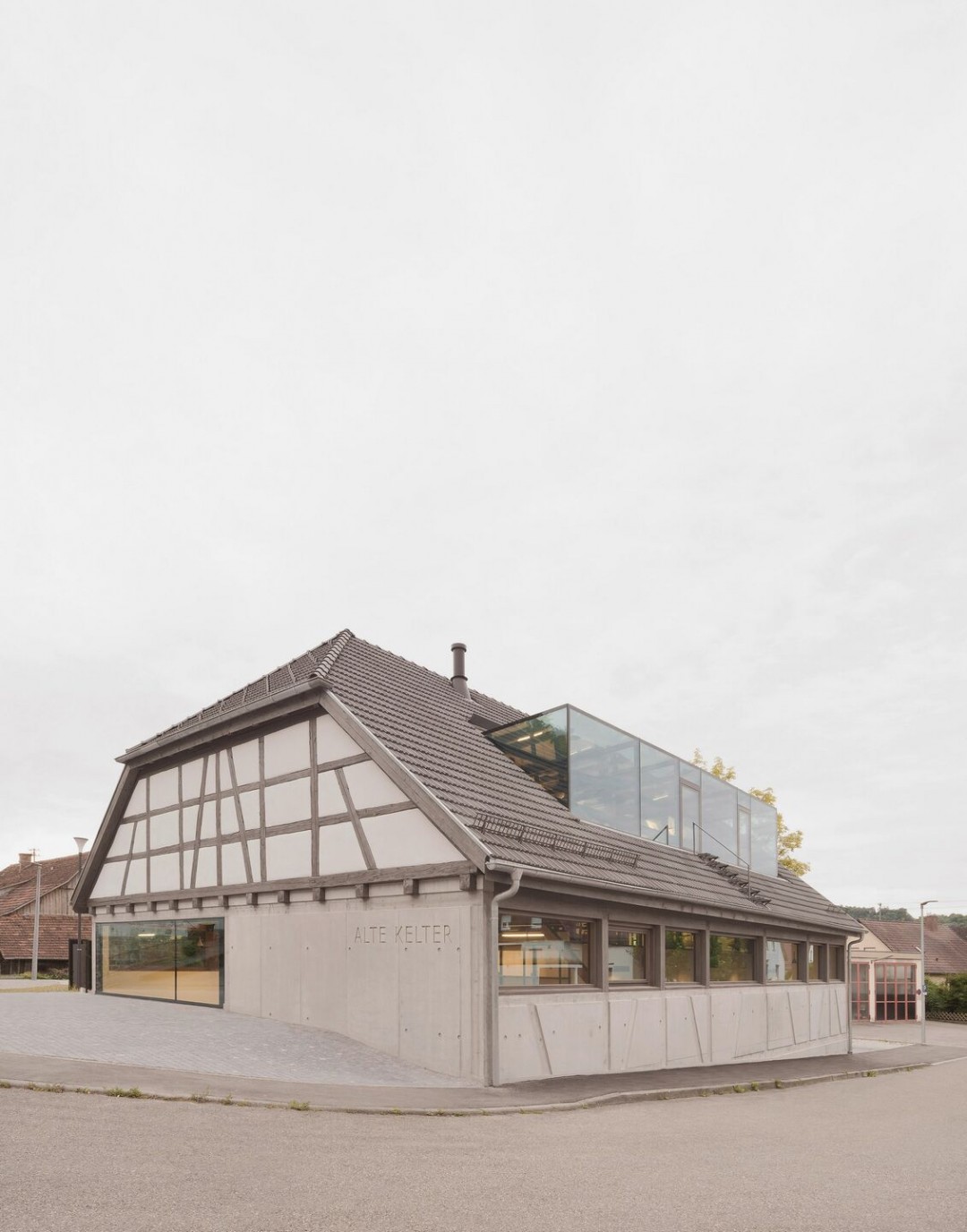 Alte Keller'in Eski Şaraphane Binasının Sürdürülebilir Değişimi