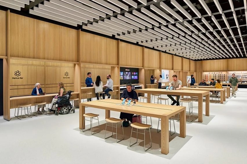 Apple'ın Sürdürülebilir Tasarlanmış Battersea Power Station Mağazası