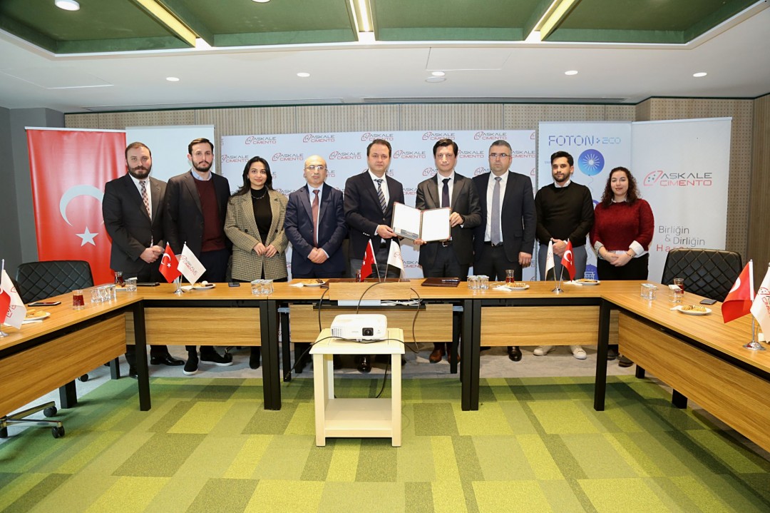 Aşkale Çimento IREC Uluslararası Yenilenebilir Enerji Sertifikası